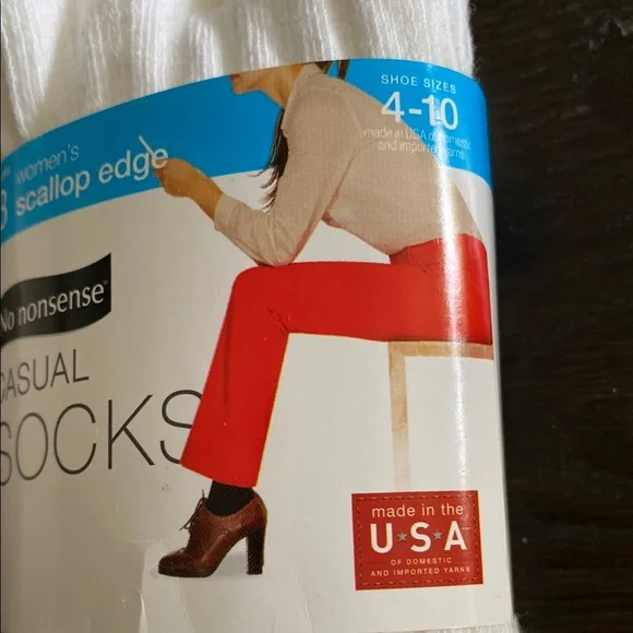White Casual Socks Pack - Picture 4 of 4
